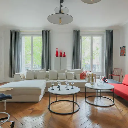 Lägenhet Elegant - 4br -10p- Madeleine